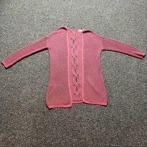 Mauve Knit Cardigan